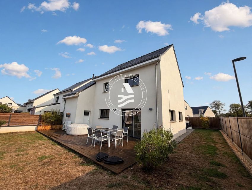 Image Façade à  maison individuelle de Crach