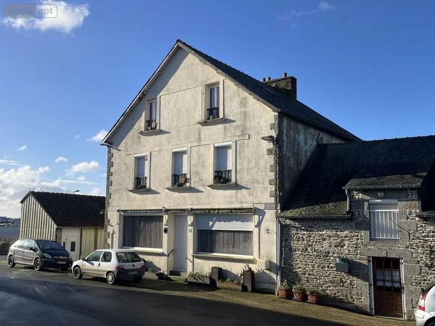 Image Façade à  maison individuelle de Ménéac