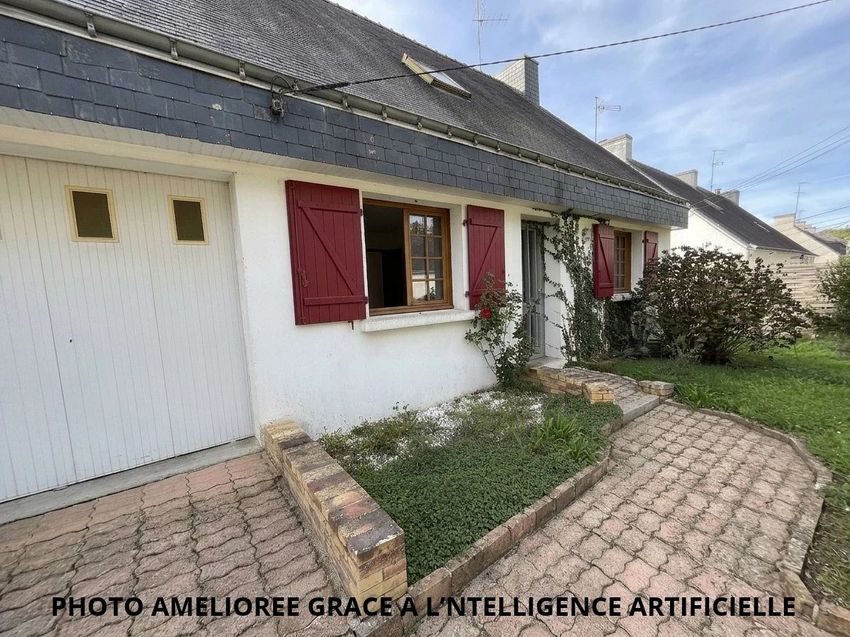 Image Façade à  maison individuelle de Saint-Avé
