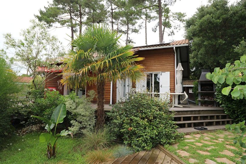 Image Façade à  villa de Labenne