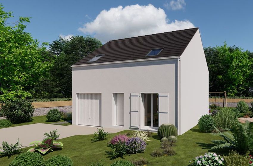 Image Façade à  maison individuelle de Les Villages Vovéens