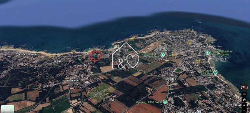 Image Vue à terrain de Piriac-sur-Mer