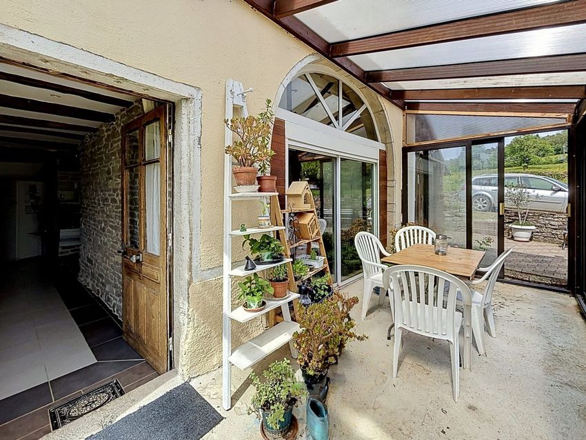 Image Terrasse à  maison individuelle de Oiselay-et-Grachaux