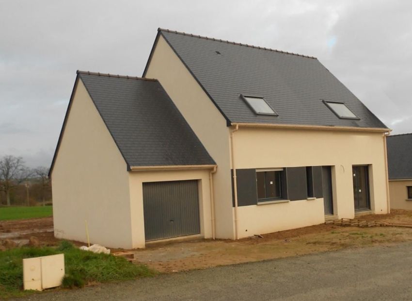 Image Façade à  maison individuelle de Varrains