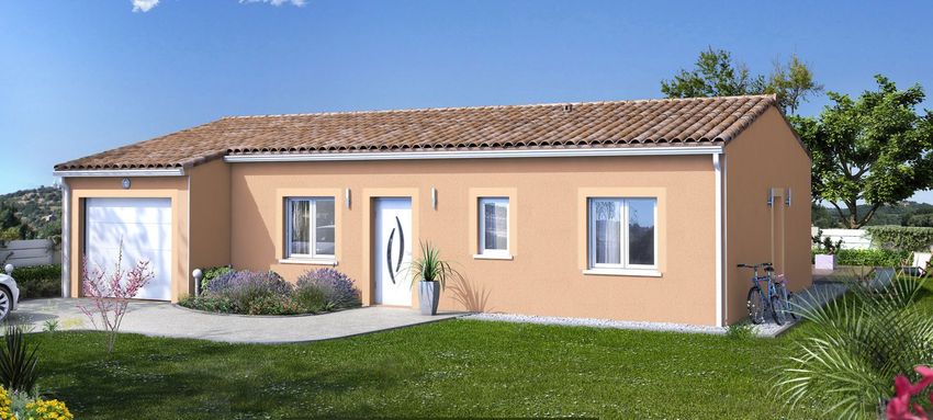 Image Façade à  maison individuelle de Le Sequestre