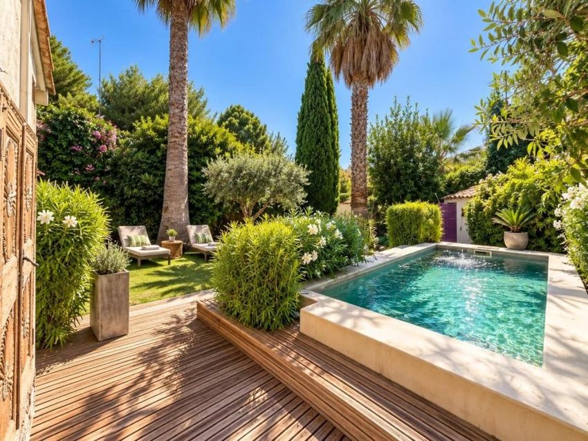 Image Piscine à  maison individuelle de Bouzigues