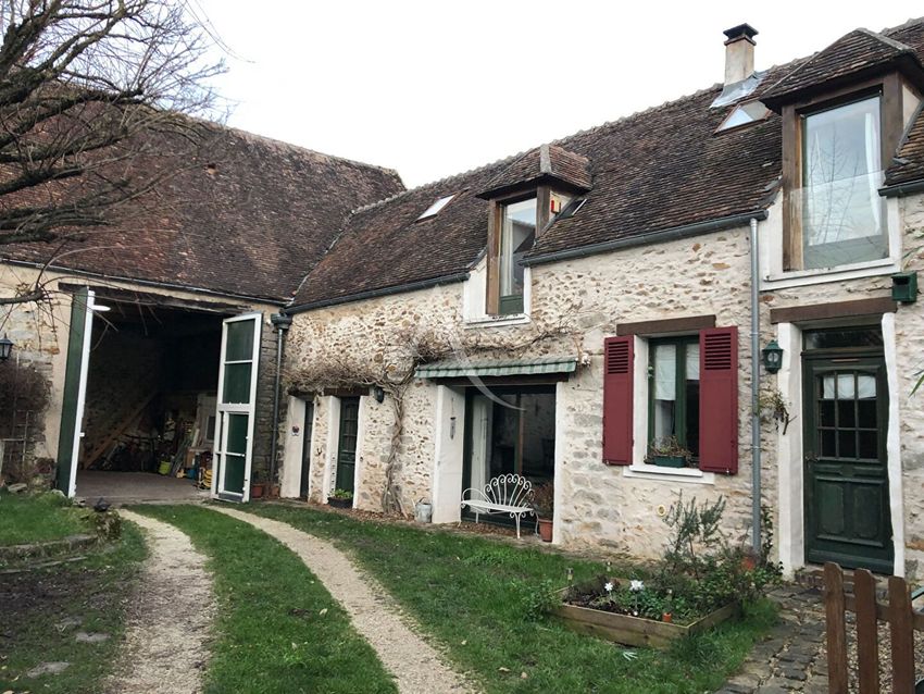 Image Façade à  maison mitoyenne de La Chapelle-Gauthier
