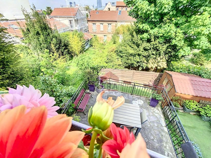 Image Jardin à  maison individuelle de Suresnes