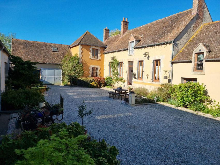 Image Façade à  maison individuelle de Saint-Benoît-sur-Loire