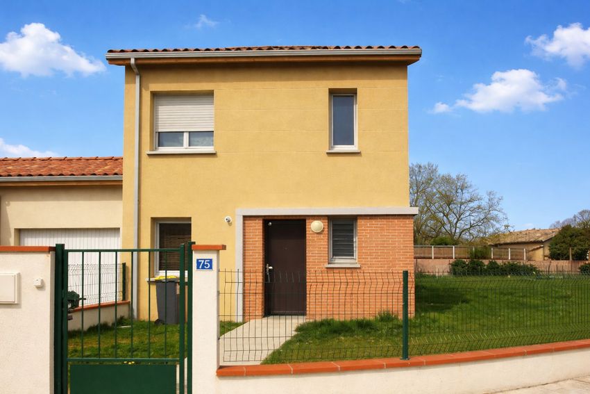 Image Façade à  maison individuelle de Frouzins