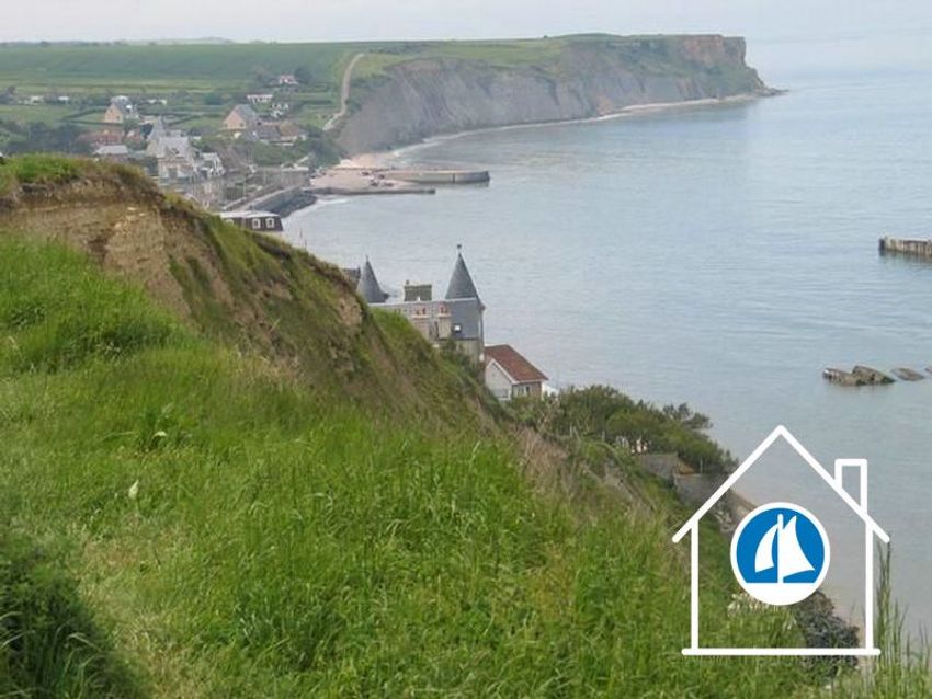 Image Vue à terrain de Arromanches-les-Bains