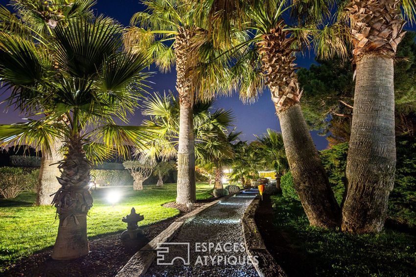 Image Jardin à  maison individuelle de Argelès-sur-Mer