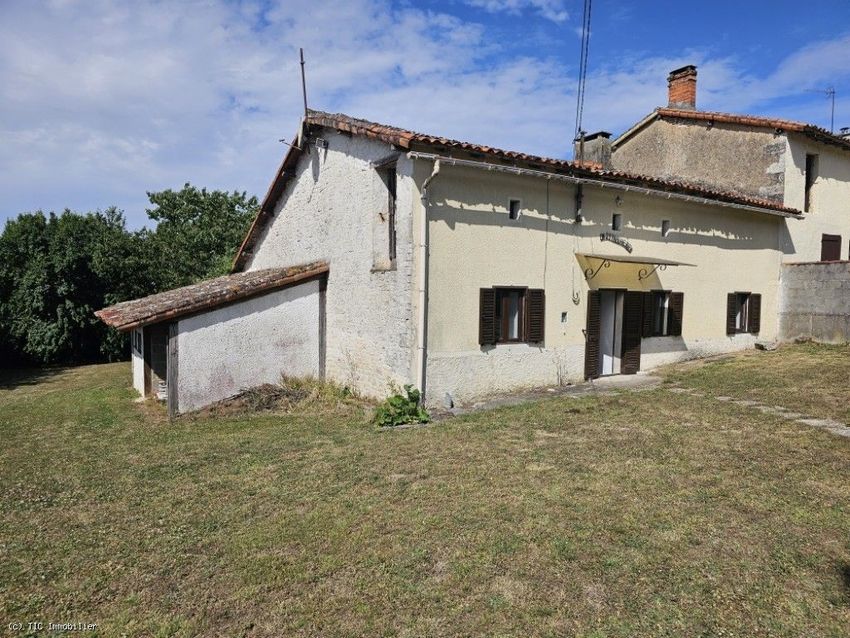 Image Façade à  maison individuelle de Sauzé-Vaussais