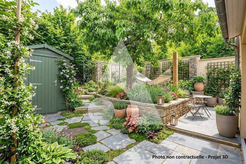 Image Jardin à  maison individuelle de Sannois