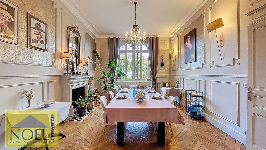 Image Salon à  maison mitoyenne de Dinan