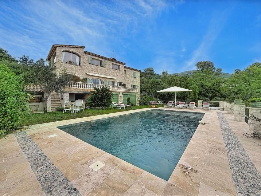 Image Piscine à  propriété agricole de Tourrettes-sur-Loup