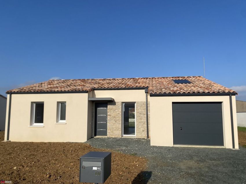 Image Façade à  maison individuelle de La Bretonnière-la-Claye