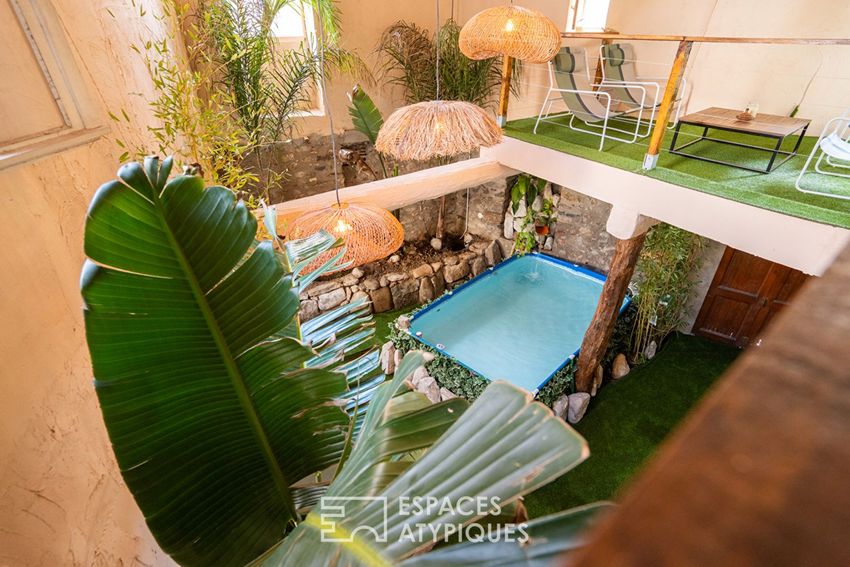 Image Piscine à  maison individuelle de Vinça