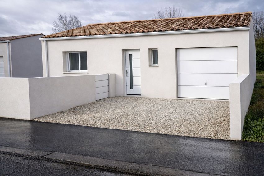 Image Façade à  maison individuelle de Surgères