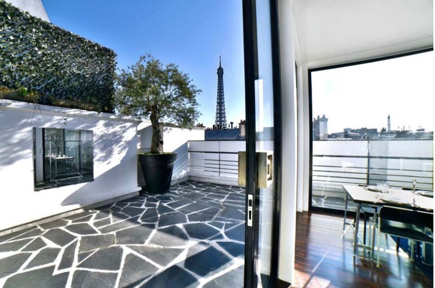 Image Terrasse à appartement de Porte Dauphine