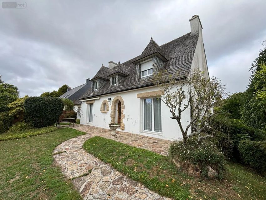 Image Façade à  maison mitoyenne de Langolen