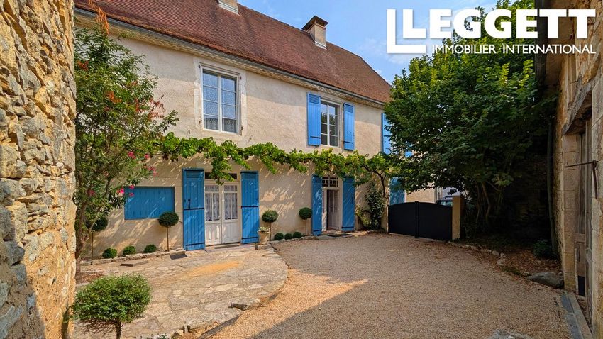 Image Façade à  propriété agricole de Coulaures