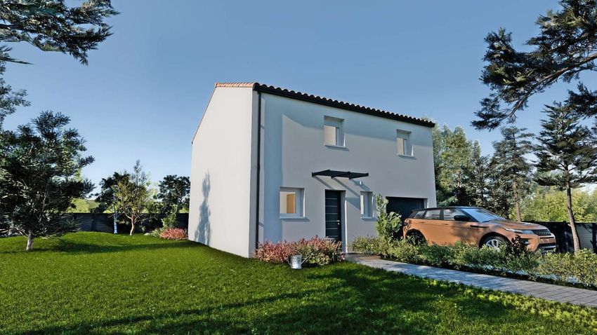 Image Façade à  maison individuelle de La Garnache
