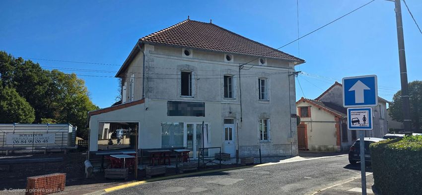 Image Façade à  maison individuelle de Terres-de-Haute-Charente