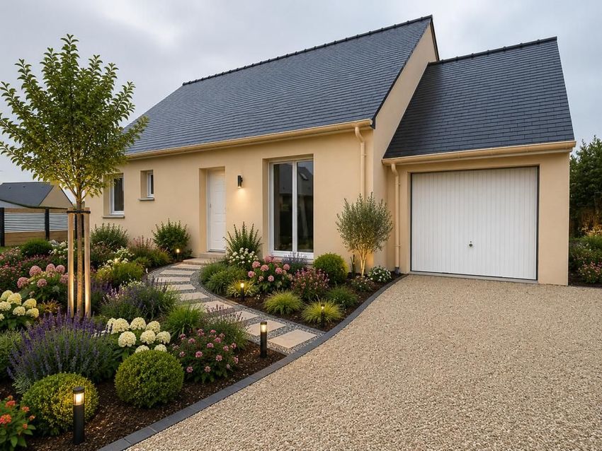 Image Façade à  maison individuelle de Laval