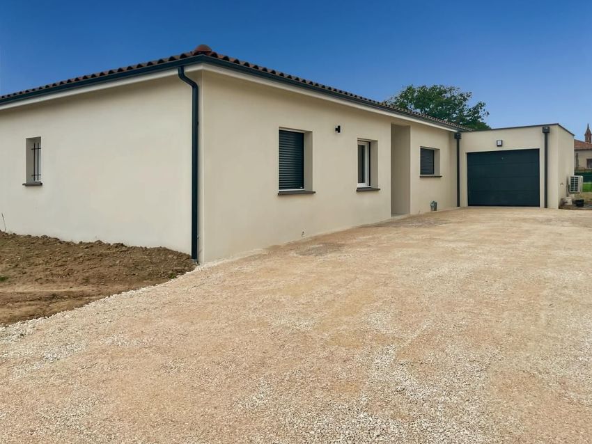 Image Façade à  maison individuelle de Meauzac