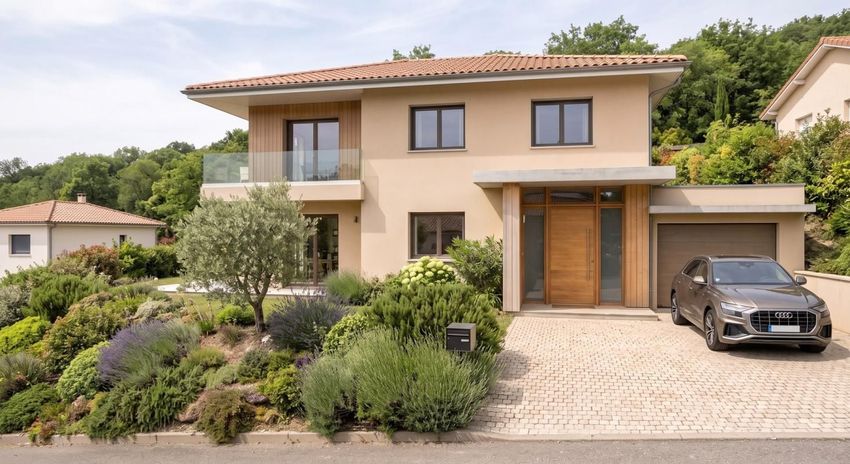 Image Façade à  maison individuelle de Lavaur