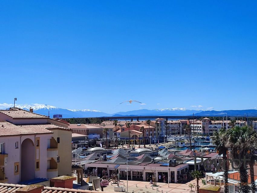 Image Vue à appartement de Leucate