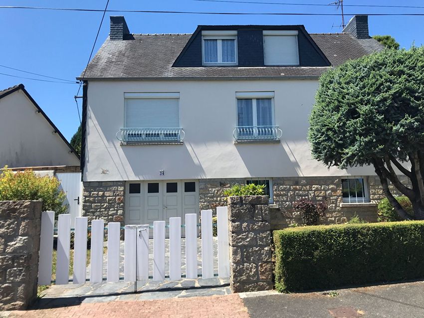 Image Façade à  maison individuelle de Saint-Martin-des-Champs