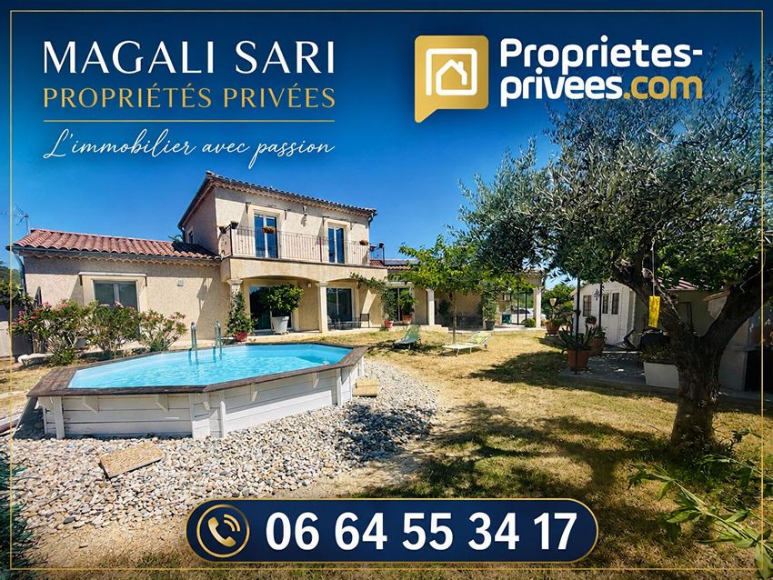 Image Façade à  villa de Saint-Privat-des-Vieux