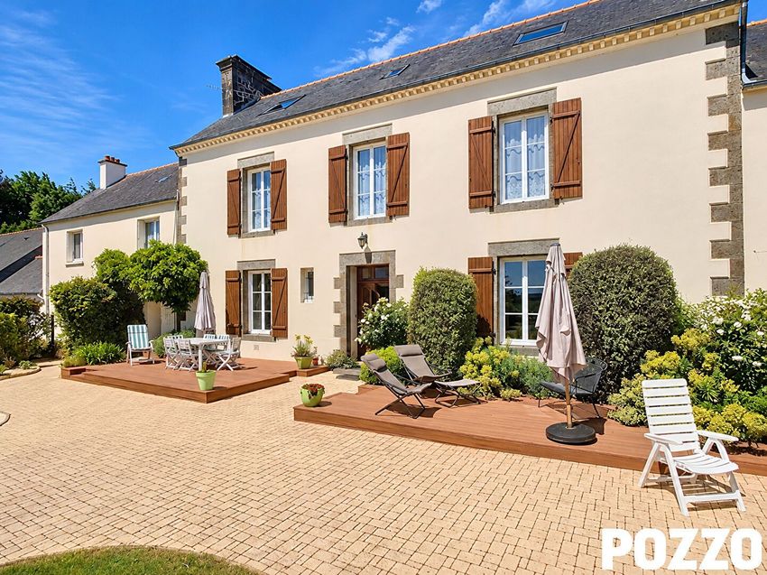 Image Façade à  maison mitoyenne de Roz-Landrieux