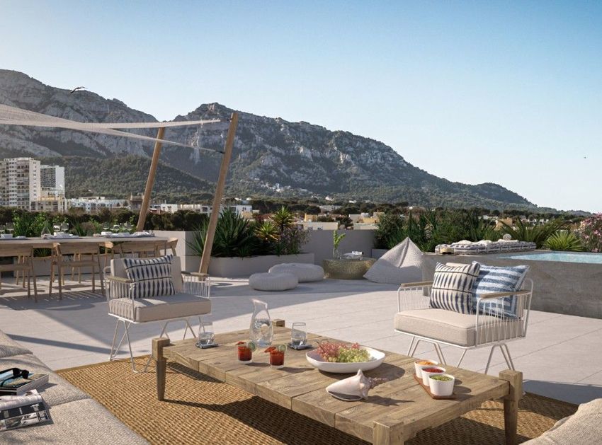 Image Terrasse à appartement de Marseille 8e Arrondissement