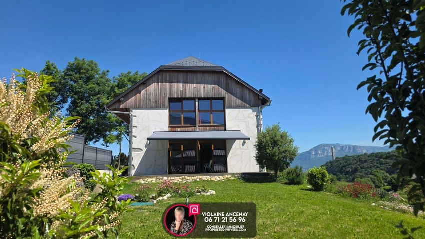 Image Façade à  maison individuelle de Montagnole