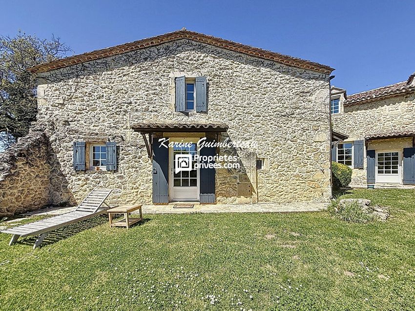Image Façade à  maison individuelle de Lugasson