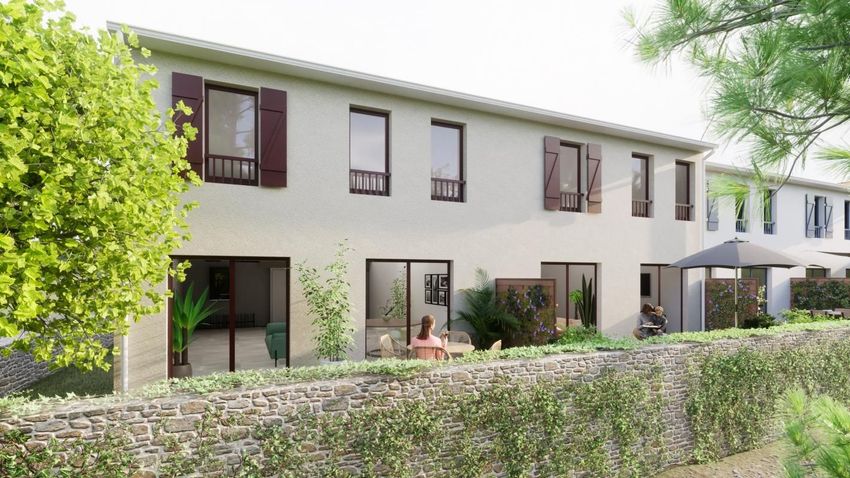 Image Façade à  maison de village de Les Sables-d'Olonne