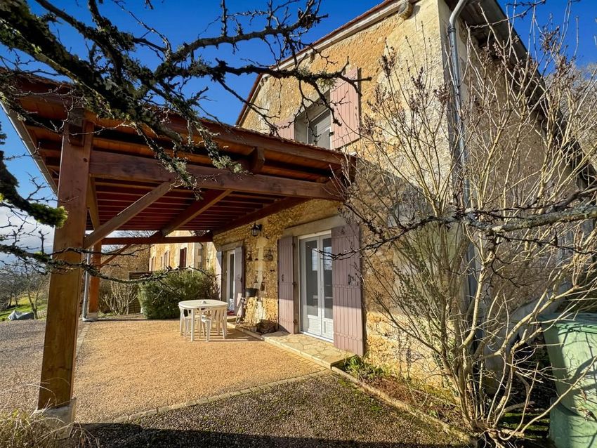 Image Façade à  maison individuelle de Chantérac