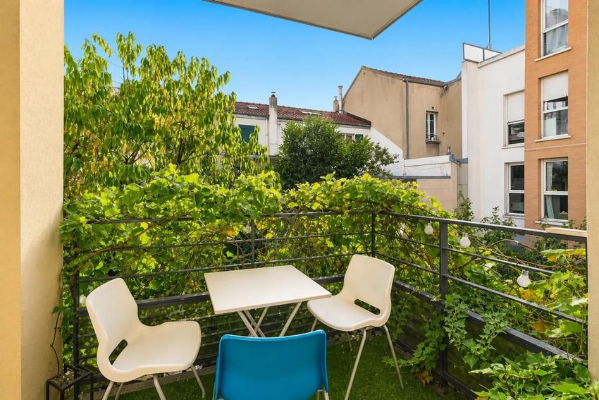 Image Terrasse à appartement de Saint-Ouen-sur-Seine