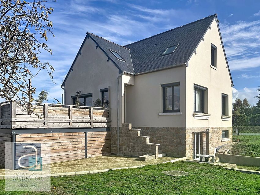 Image Façade à  maison individuelle de Quévert