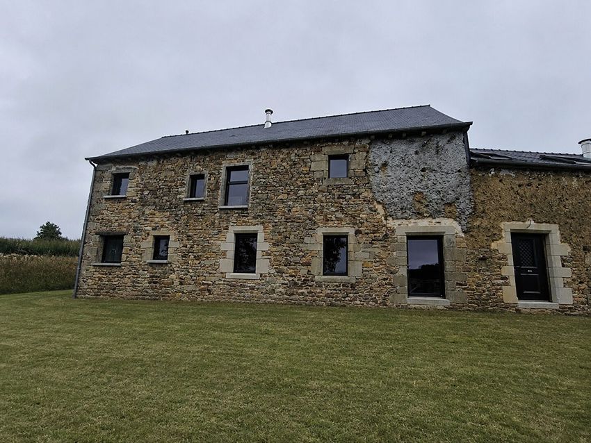 Image Façade à  maison individuelle de Caulnes