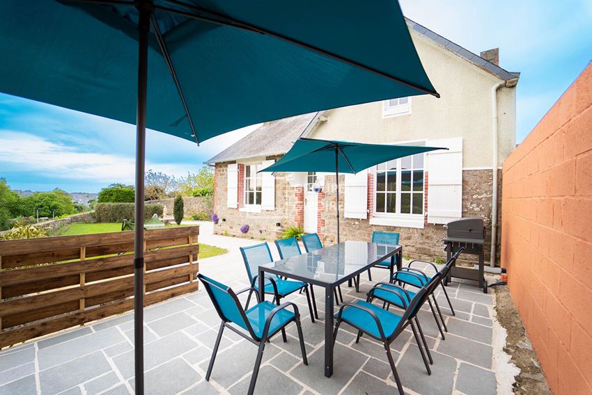 Image Terrasse à  maison individuelle de Saint-Lunaire