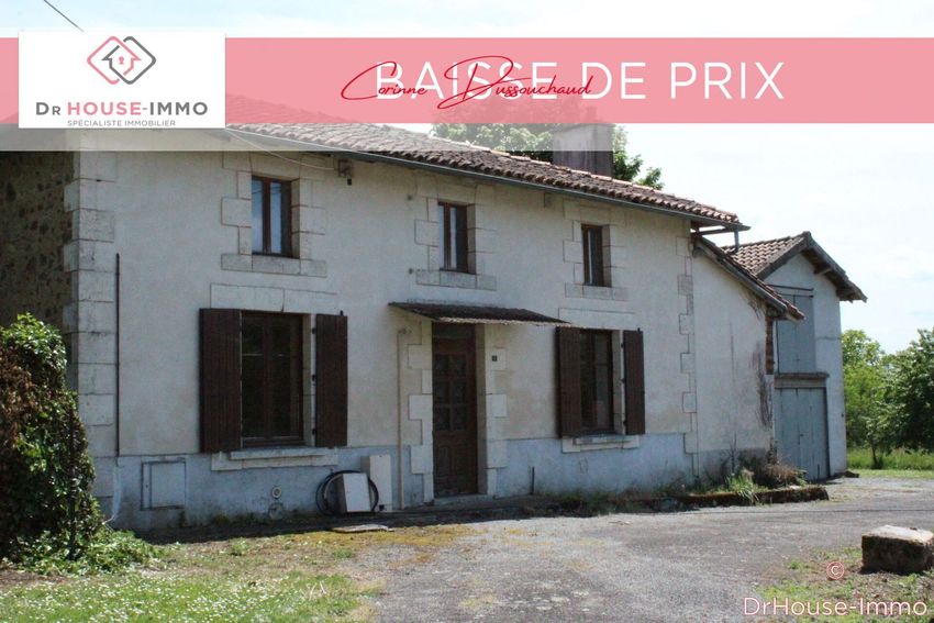 Image Façade à  villa de Rochechouart