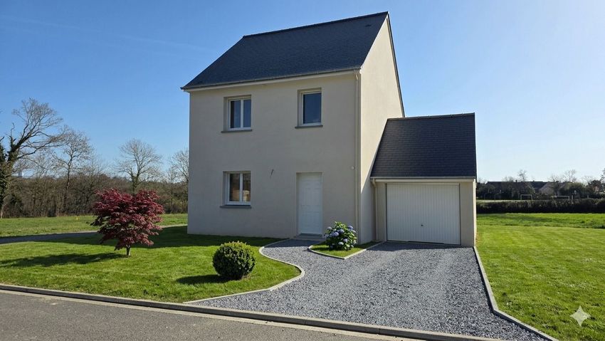 Image Façade à  maison individuelle de Valognes