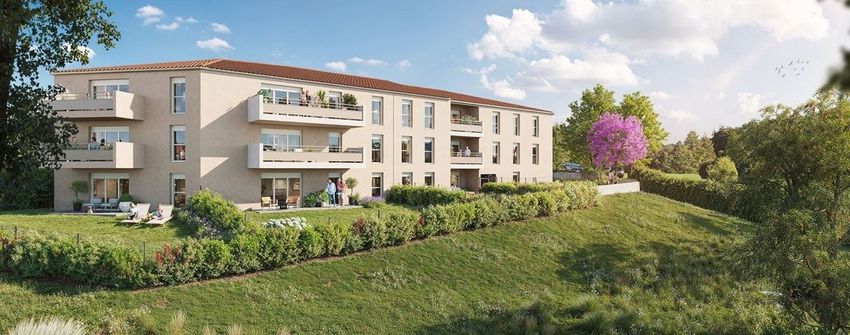 Image Façade à programme neuf de 277 Avenue du Lubéron