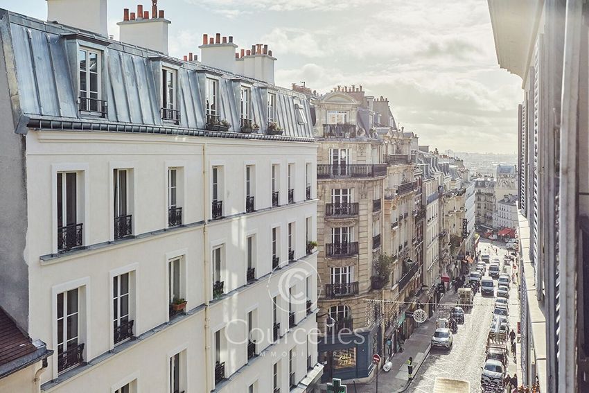 Image Vue à appartement de Montmartre