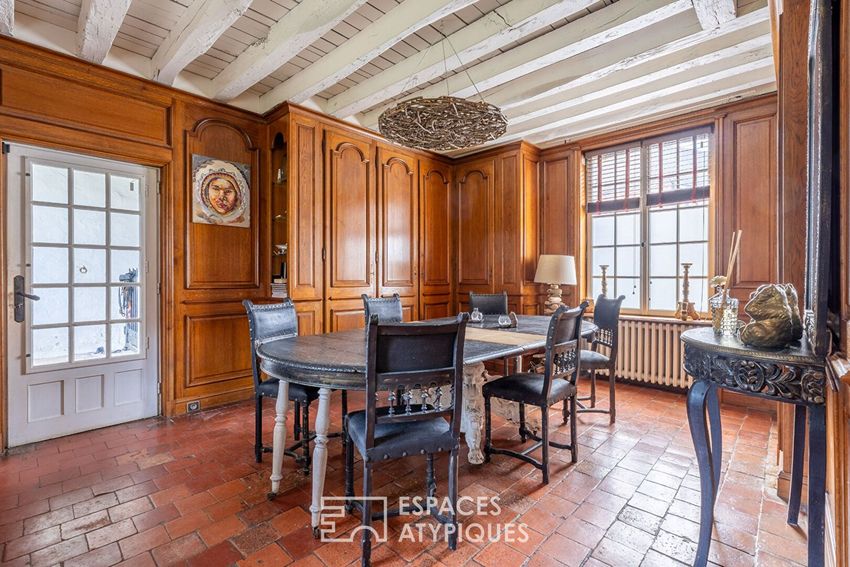 Image Salon à  maison individuelle de Chaumont-sur-Tharonne