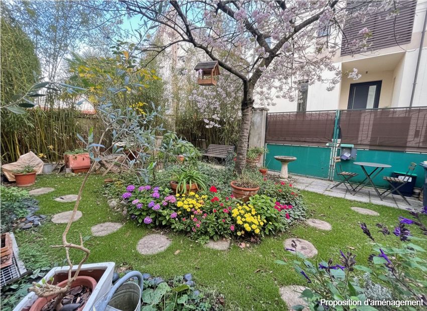 Image Jardin à  maison individuelle de Bois-Colombes
